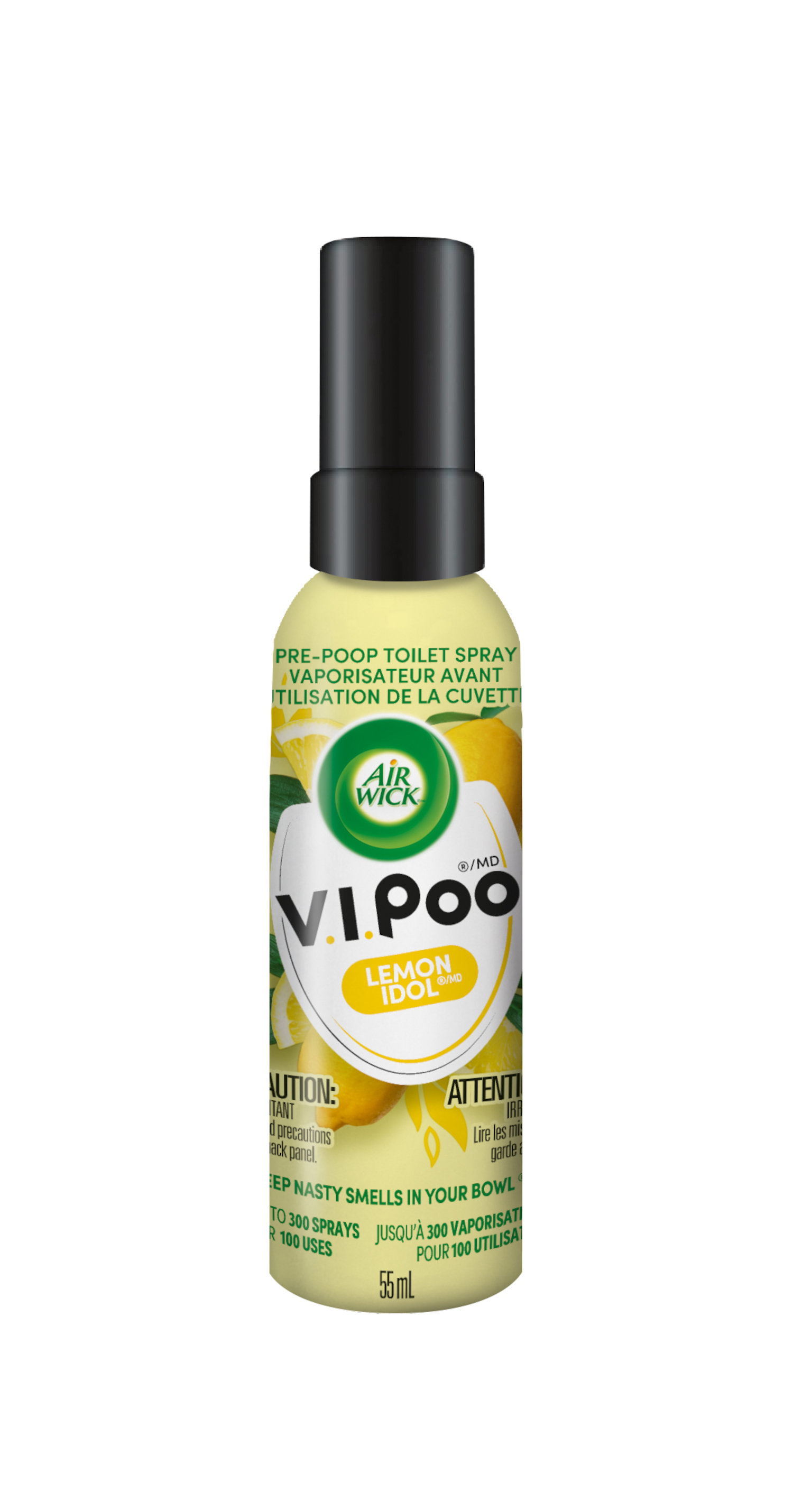 AIR WICK® VIPoo Pre-Poop Toilet Spray - Lemon Idol (Canada) 